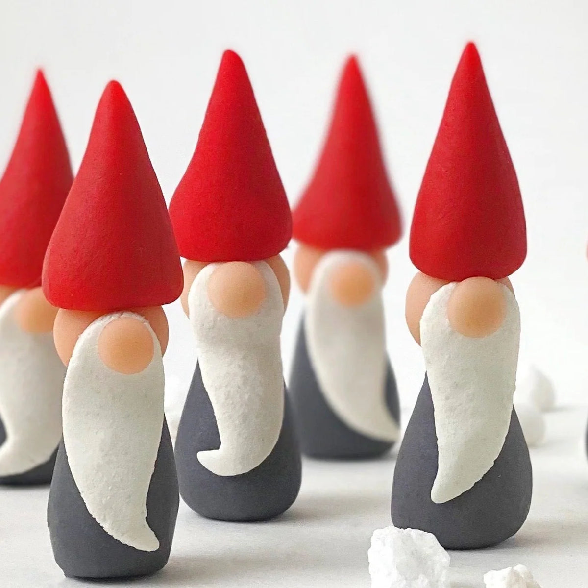 Gourmet Marzipan Candy Gnomes