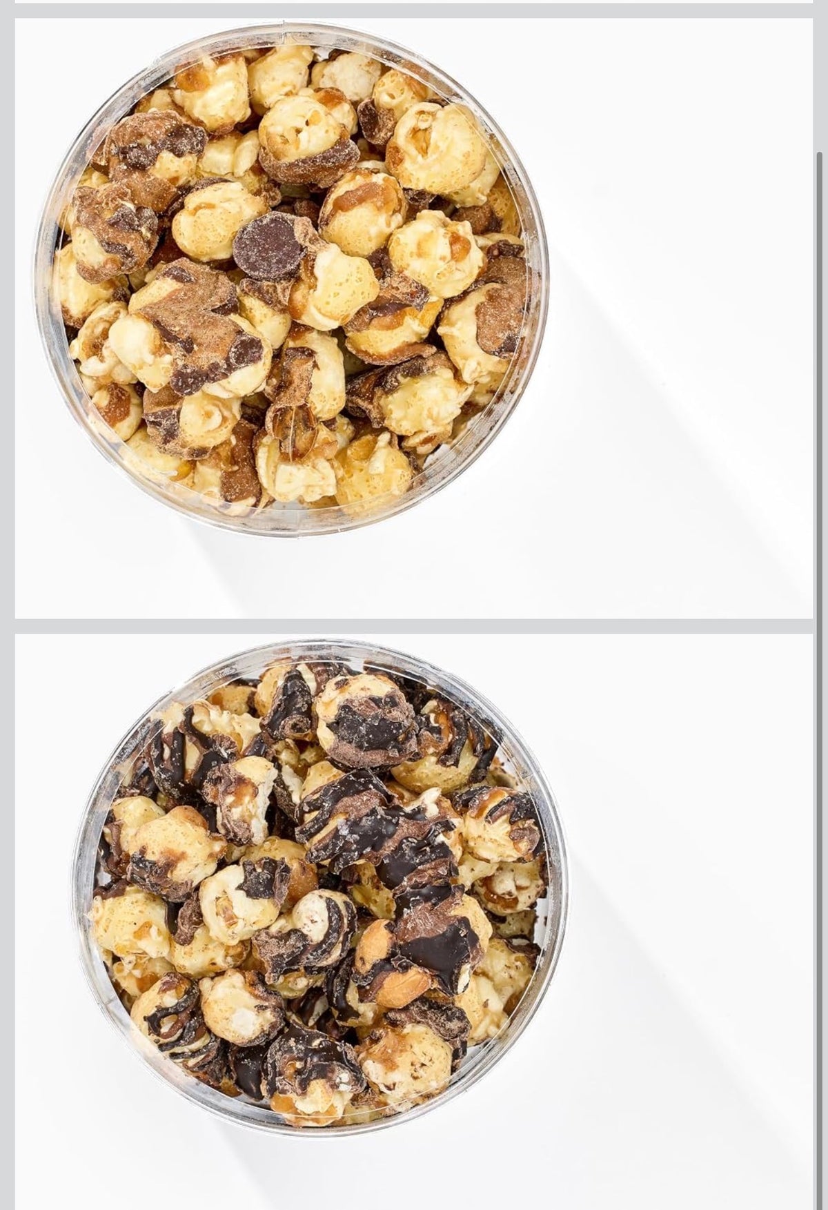 Funky Chunky Gourmet Popcorn Decadent Duo Gift Box | Sea Salt Caramel & Peanut Butter Cup
