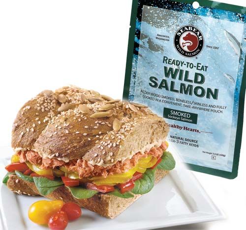 Smoked Wild Salmon Pinwheels (Lox) - 2 of 9" pinwheel logs