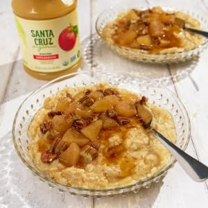 Santa Cruz Organic Unsweetened Cinnamon Apple Sauce, 23 oz