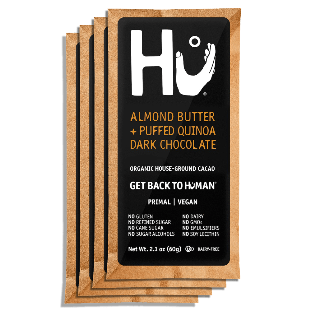 ALMOND BUTTER + PUFFED QUINOA - 4 Pack