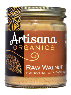 Walnut Butter (8oz)  Raw 100% Organic Walnut Butter