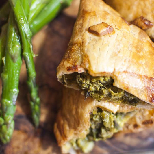Asparagus & Green Garlic Empanadas - 1 Dozen