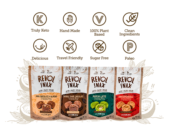 SNICKERDOODLE BITES - 4 Pack Revolv Snax