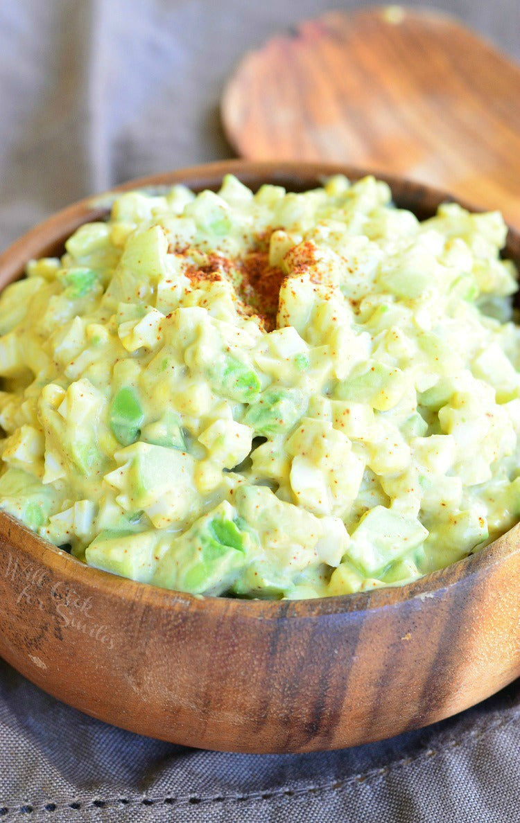 Avocado Cucumber Egg Salad