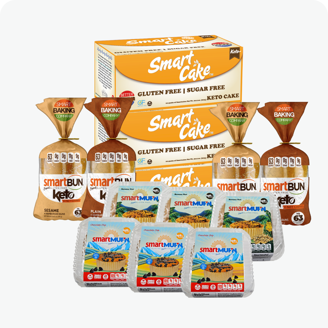 SmartMuf’ns Lovers Bundle | 12-Pack Keto • Gluten-Free • Zero Net Carbs