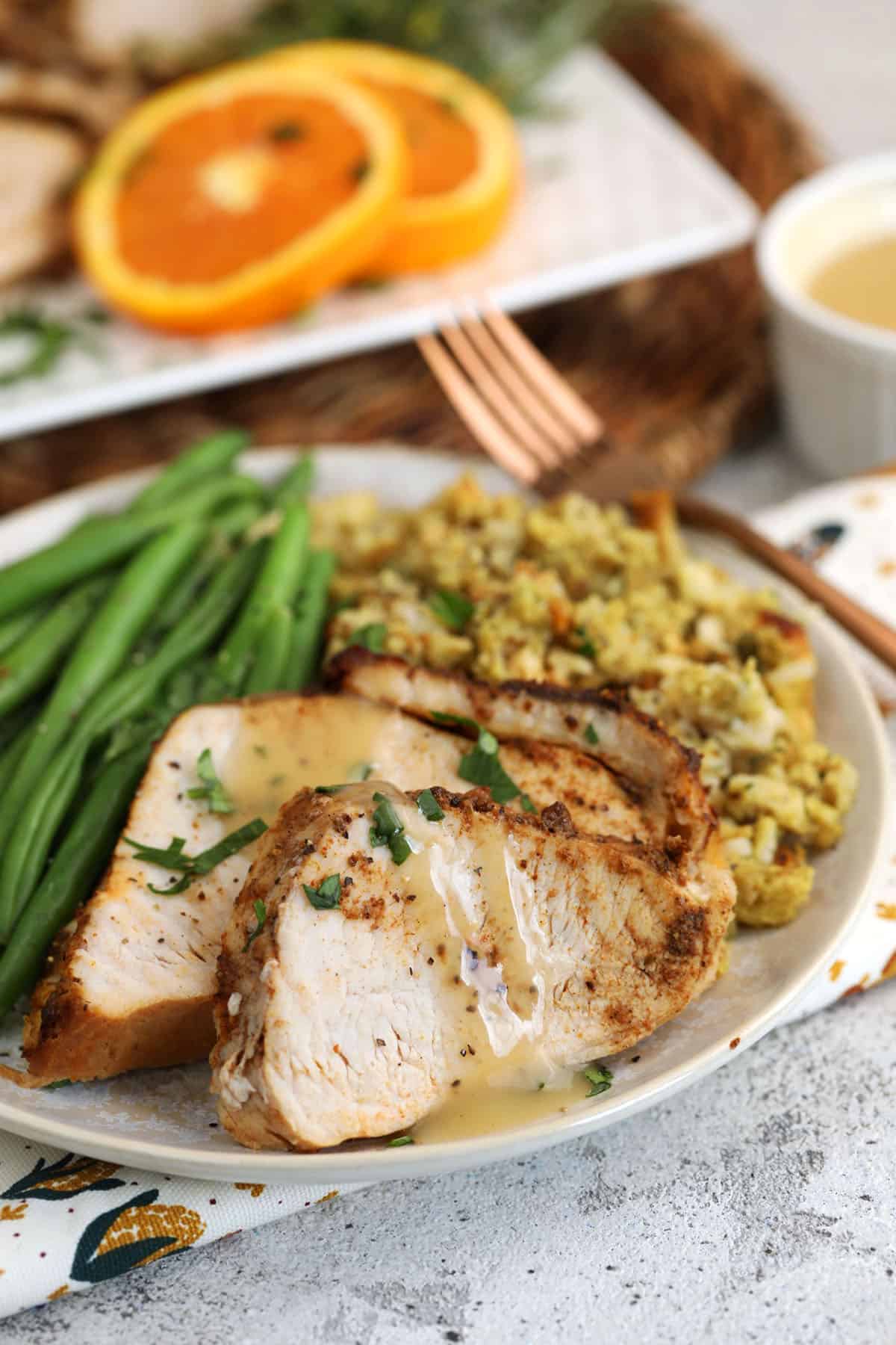 Boneless Spicy Cajun Fried Turkey Breast • 4.5 - 6 lb | Fully Cooked