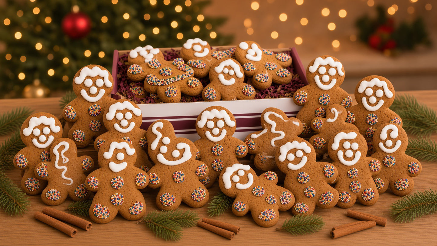 Gingerbread Boy & Girl Cookies, 5”