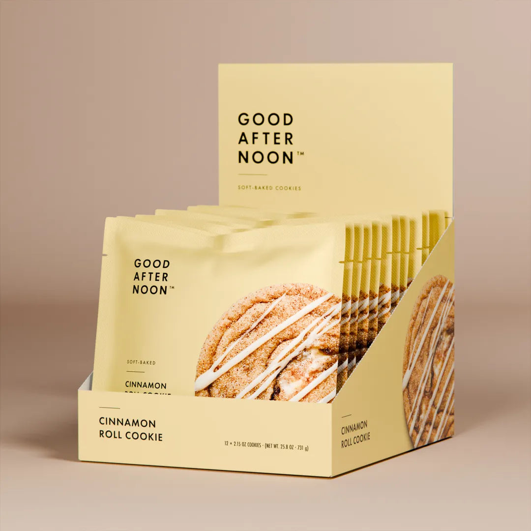 Good Afternoon™ Cookie Bundle |  3 Flavors · Soft-Baked · Individually Wrapped · Shelf-Stable · 36-Count