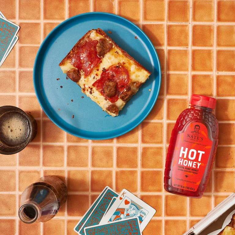 Nate’s Hot Honey with Habanero Chili Pepper Flakes