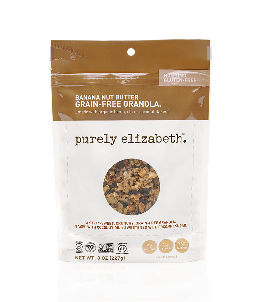 BANANA NUT BUTTER GRAIN-FREE GRANOLA