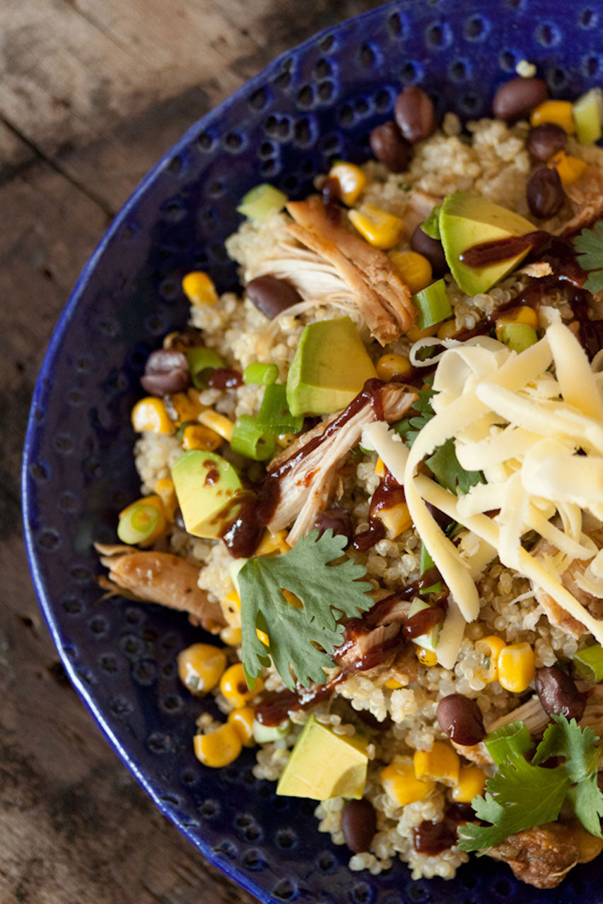 BBQ CHICKEN QUINOA SALAD