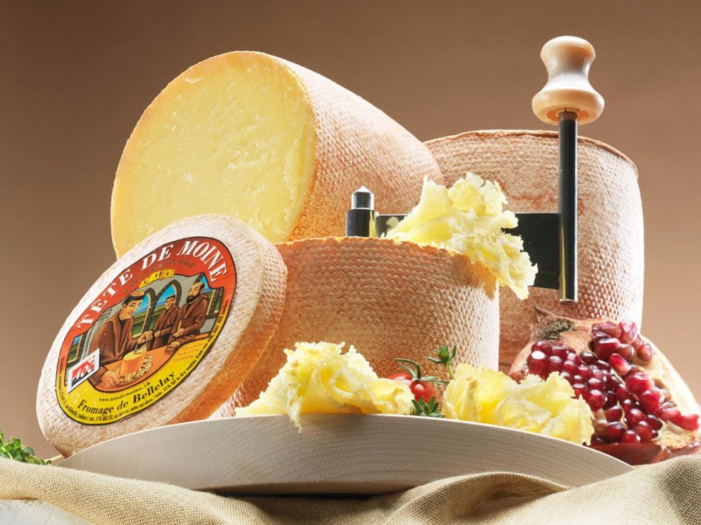 Tête de Moine AOP | Swiss Monk’s Head Cheese (Half Form for Girolle)