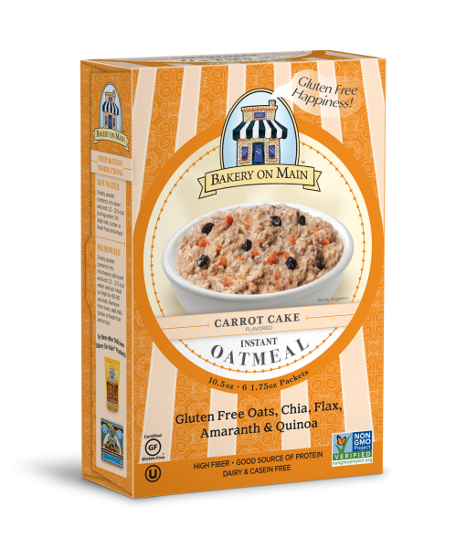 Carrot Cake Instant Oatmeal