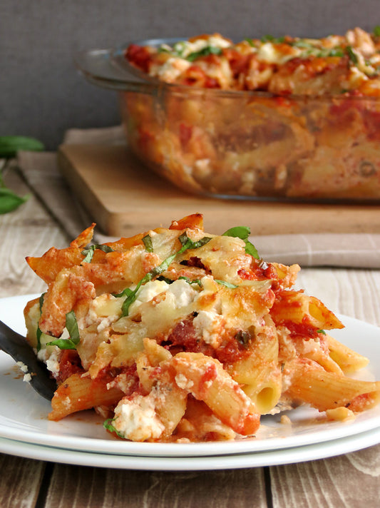 Baked Ziti With Ricotta