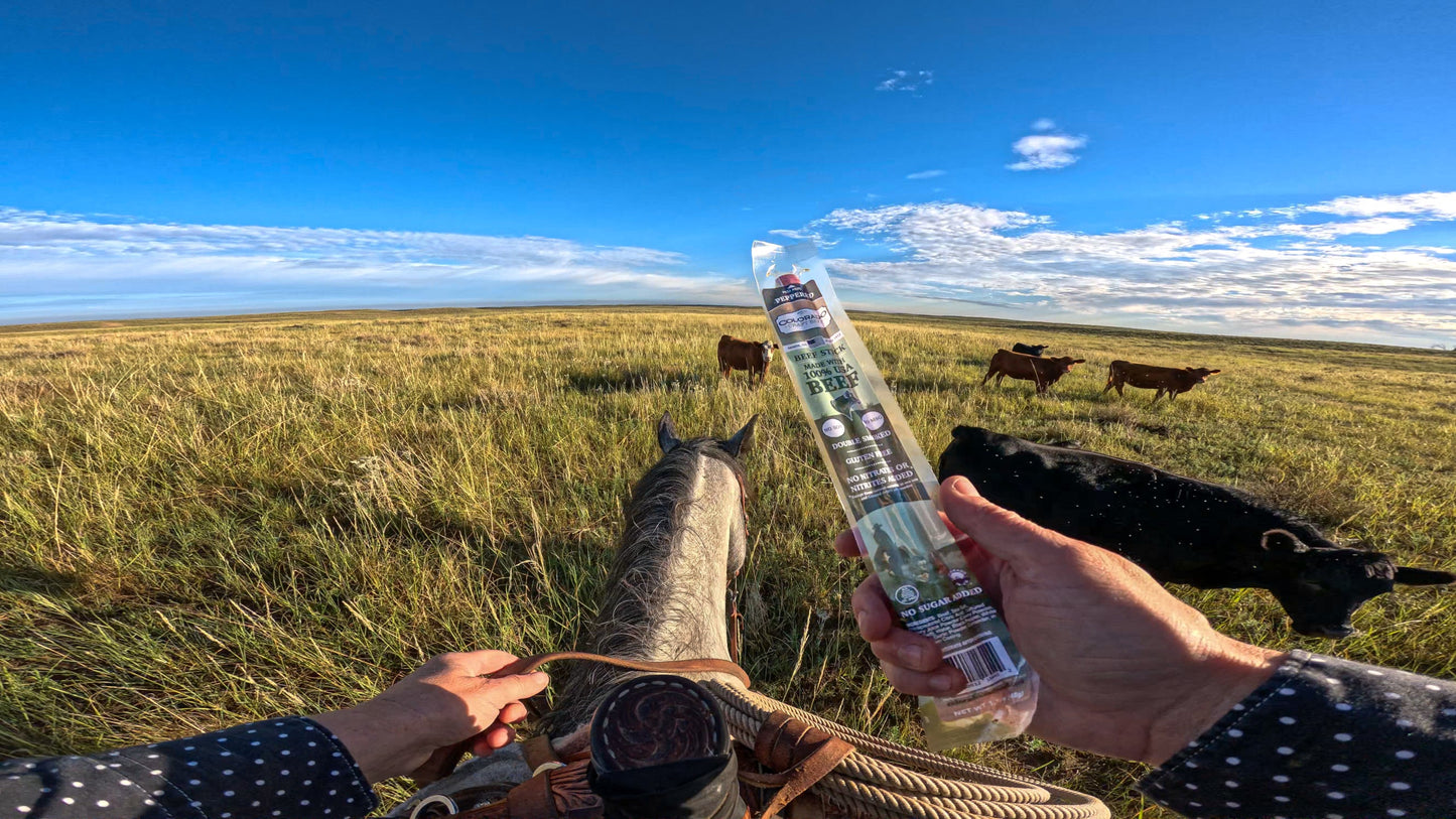 Beef Stick Box – 30 Dry‑Aged, Double‑Smoked Sticks