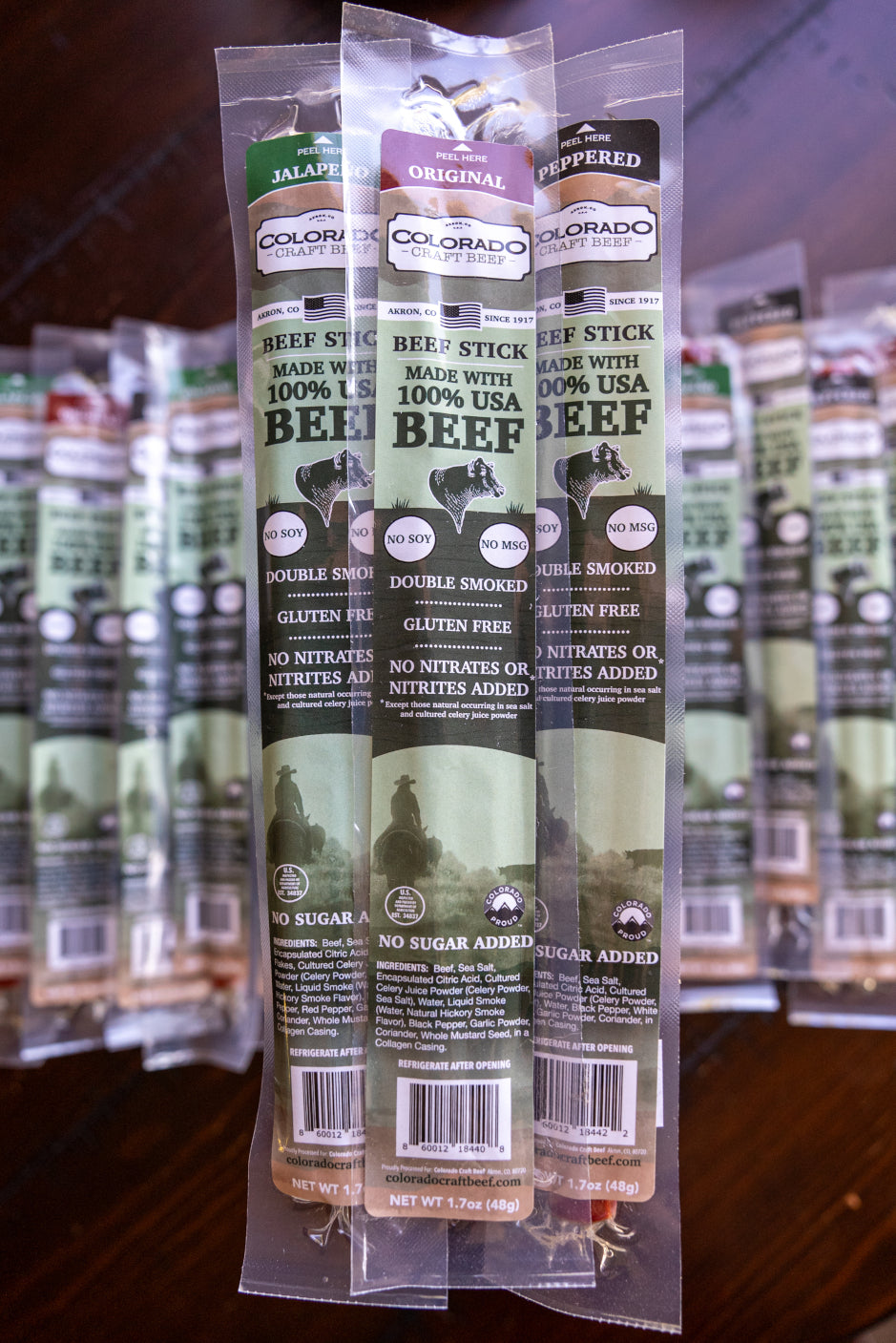 Beef Stick Sampler – Taste All 3 Flavors (9‑Pack)