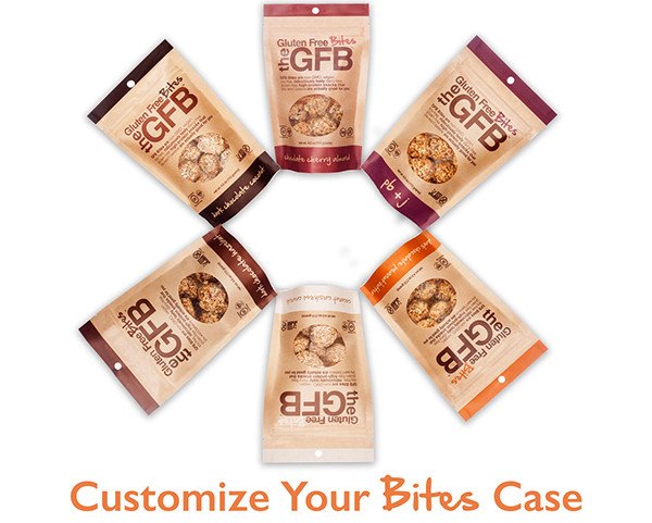 CUSTOM CASE - BITES (CASE OF 12) - The Gluten Free Bar