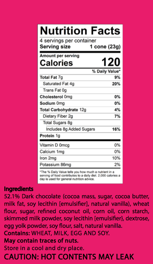 Waffleshot Variety Pack - White Chocolate, Bittersweet, Cookies & Cream