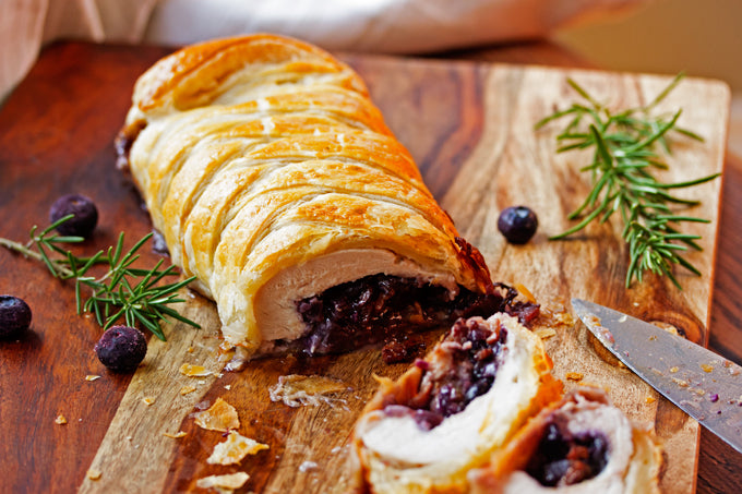 Blueberry & Brie Turkey Wellington