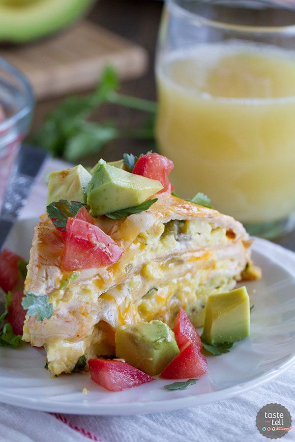 Breakfast Tortilla Stack
