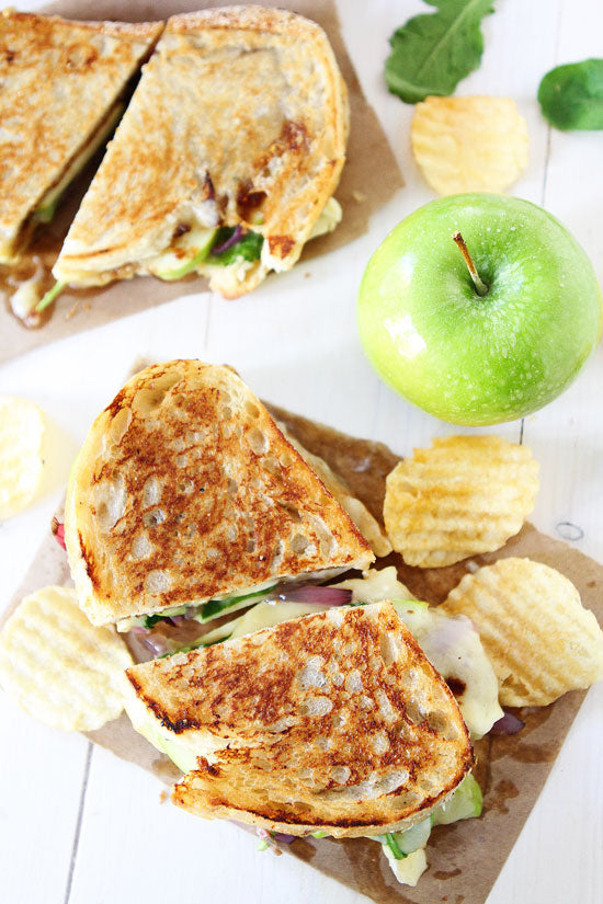 Brie, Fig, and Apple Grilled Cheese