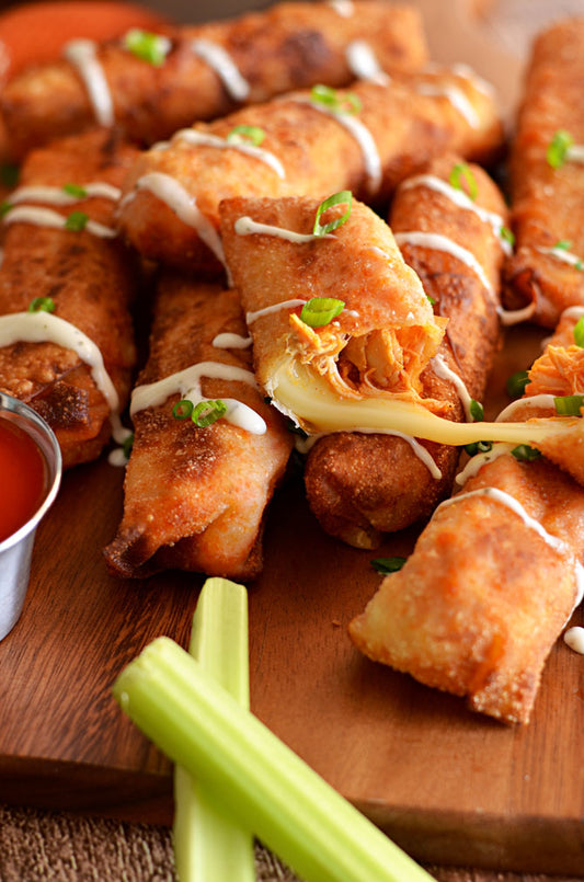 Buffalo Style Chicken Logs, 72 per pack