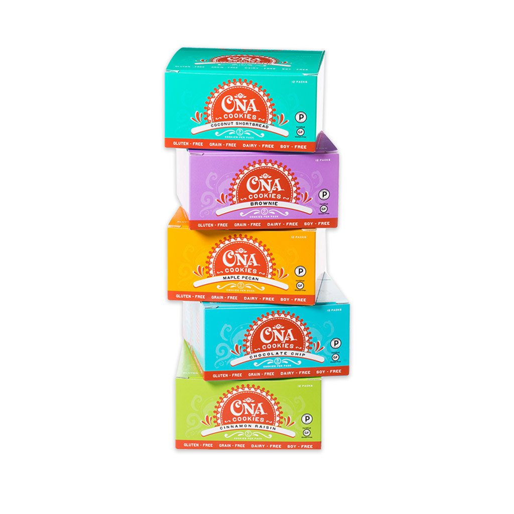 ONA BULK, 5 CASES - various flavors
