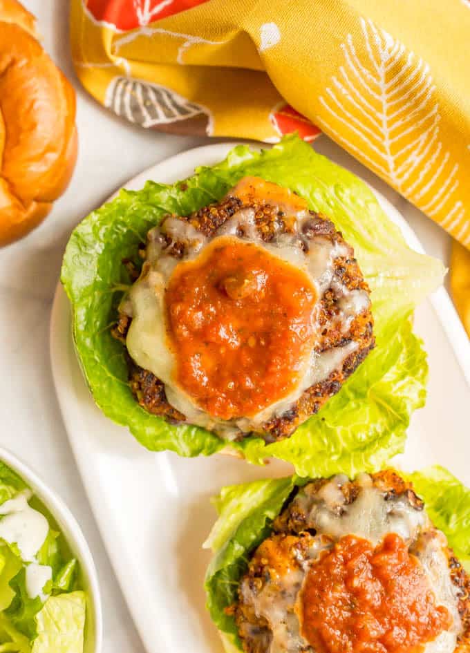 BUTTERNUT SQUASH BLACK BEAN QUINOA BURGERS