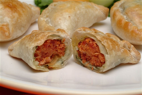 Chorizo Sausage & Cheese Calzones - 24 pieces per tray
