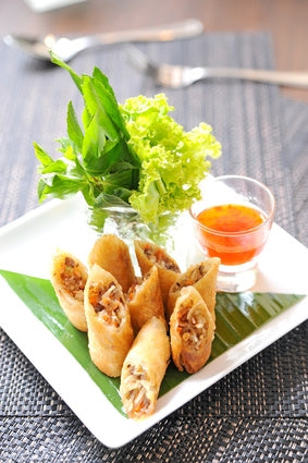 Lemon Grass Chicken Rolls - 100 per tray