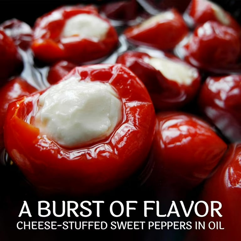 Tipsy Tapas Cheese-Stuffed Sweet Peppers