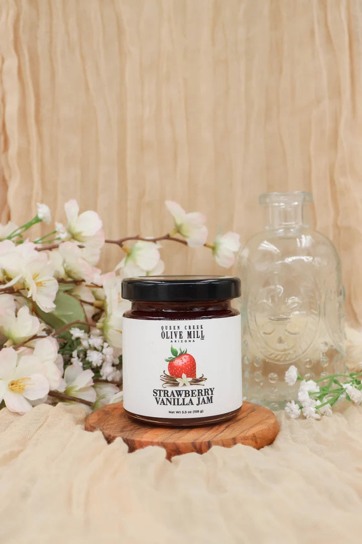 Strawberry Vanilla Jam | Vegan, Non-GMO