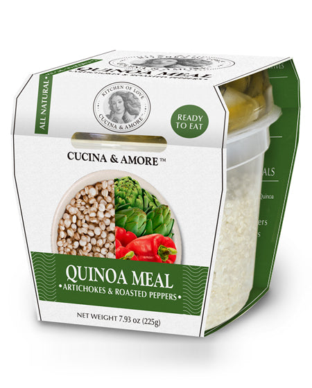 6 Pack : Cucina & Amore Quinoa Meal, Artichoke & Roasted Peppers, 7.9-ounce