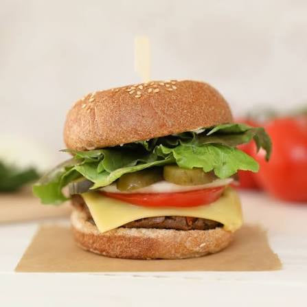 Organic 100% Sprouted Sourdough Burger Buns