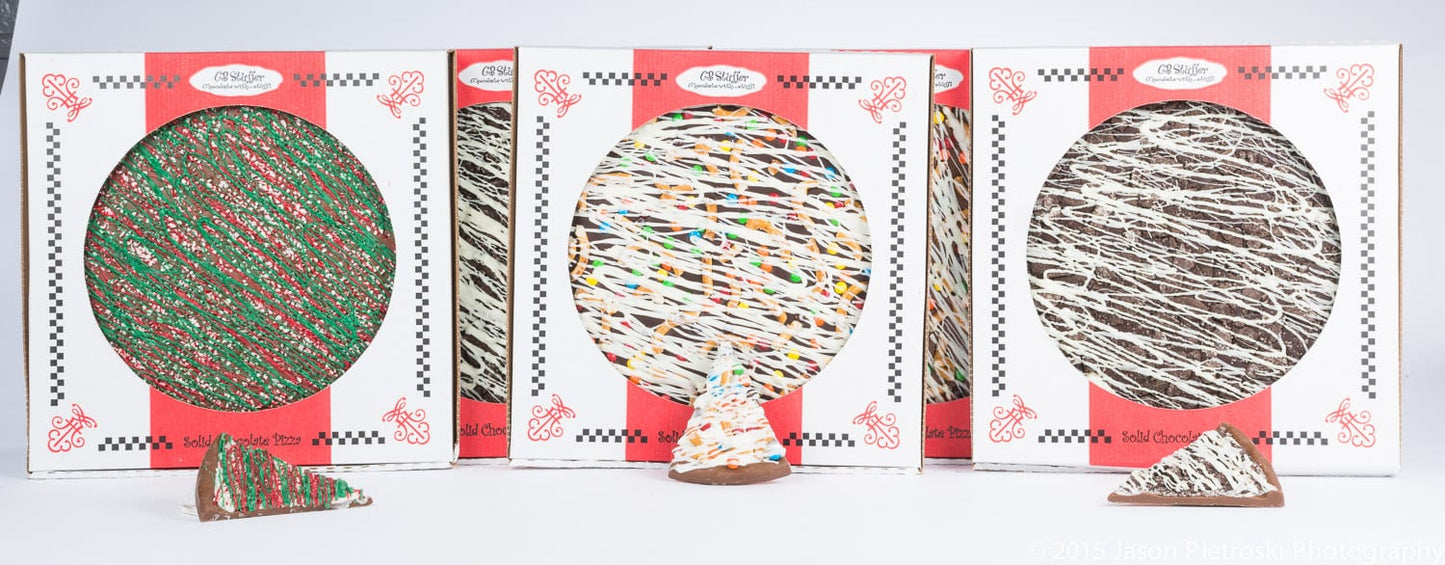 Mini Spring Candy & Pretzel Pizza Slice- Easter Candy Bits & Pretzels