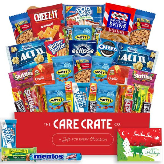 Build Your Own Christmas Snack Care Package