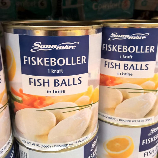 Norwegian Fiskeboller Fish Balls - Case of 10