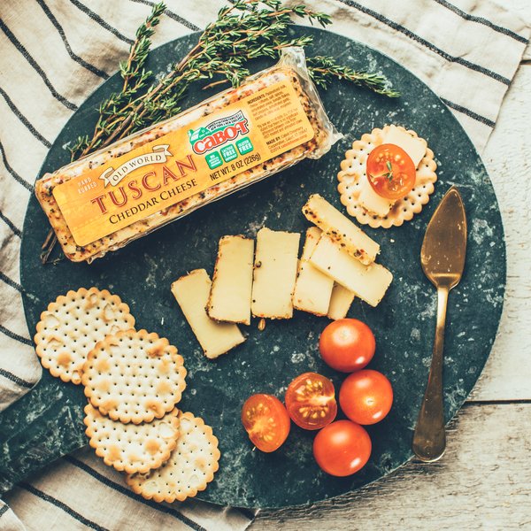 Cabot Tuscan Encrusted Cheddar Cheese