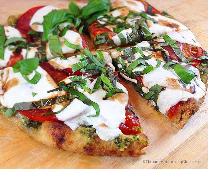 CAPRESE PESTO PIZZA