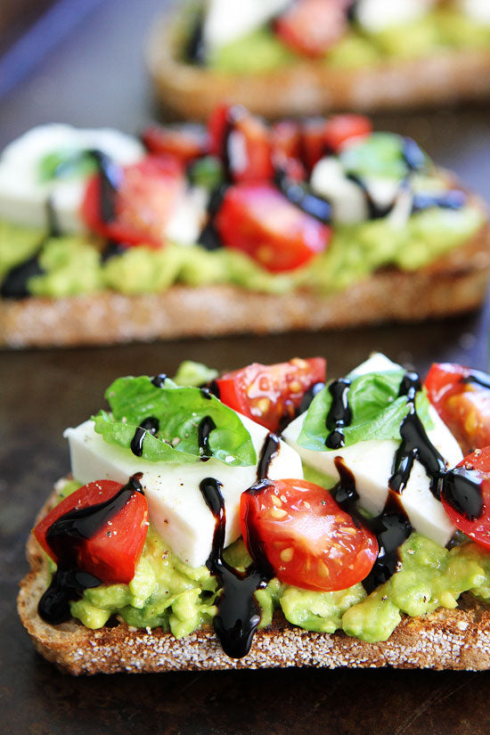 Caprese Avocado Toast