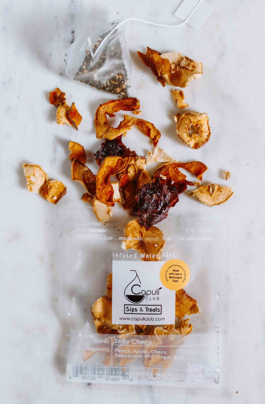 Zesty Cherry (Edible Fruit Tea) - 6 packs