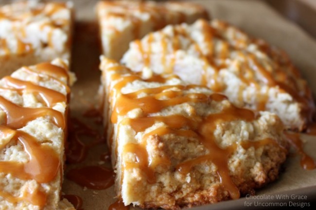 Caramel Apple Scones - 1 Dozen
