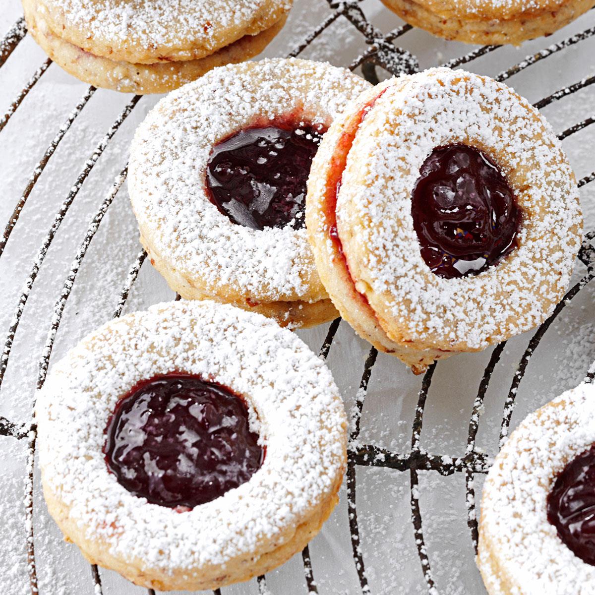 German Linzer Cookies - 1 Dozen