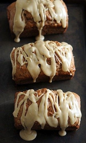 Caramel Apple Glazed Bread - 1 loaf