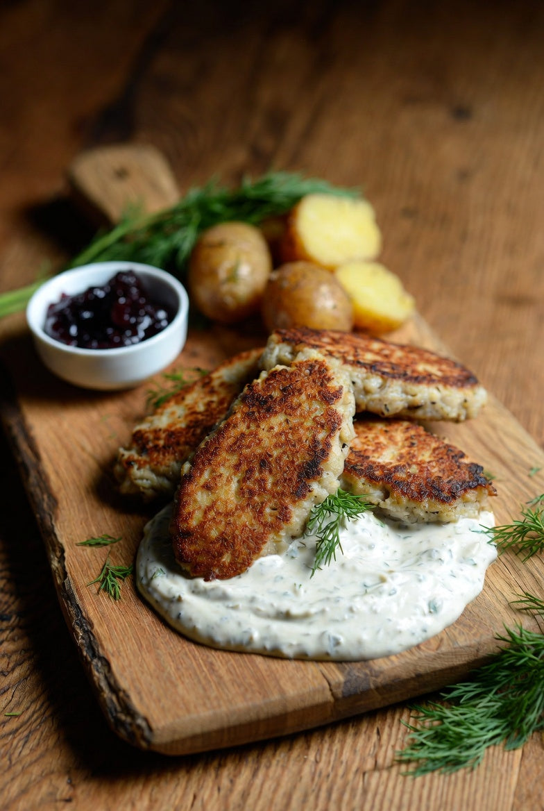 Husmor Norwegian Fiskekaker Fried Fish Cakes