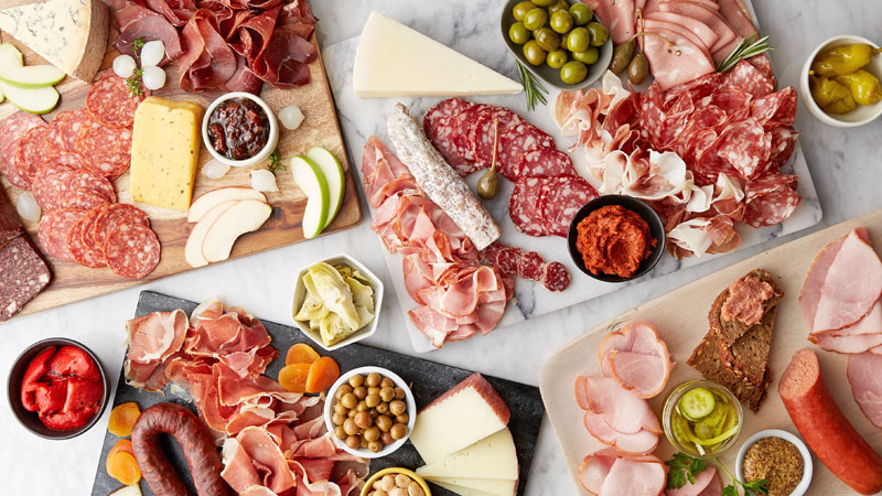 The Ultimate Holiday Party Charcuterie Assortment