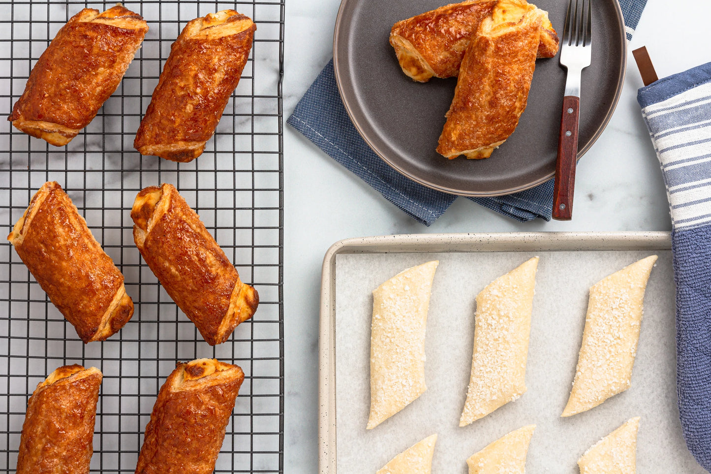 European Style Cheese Pastry Roll - 1 Dozen