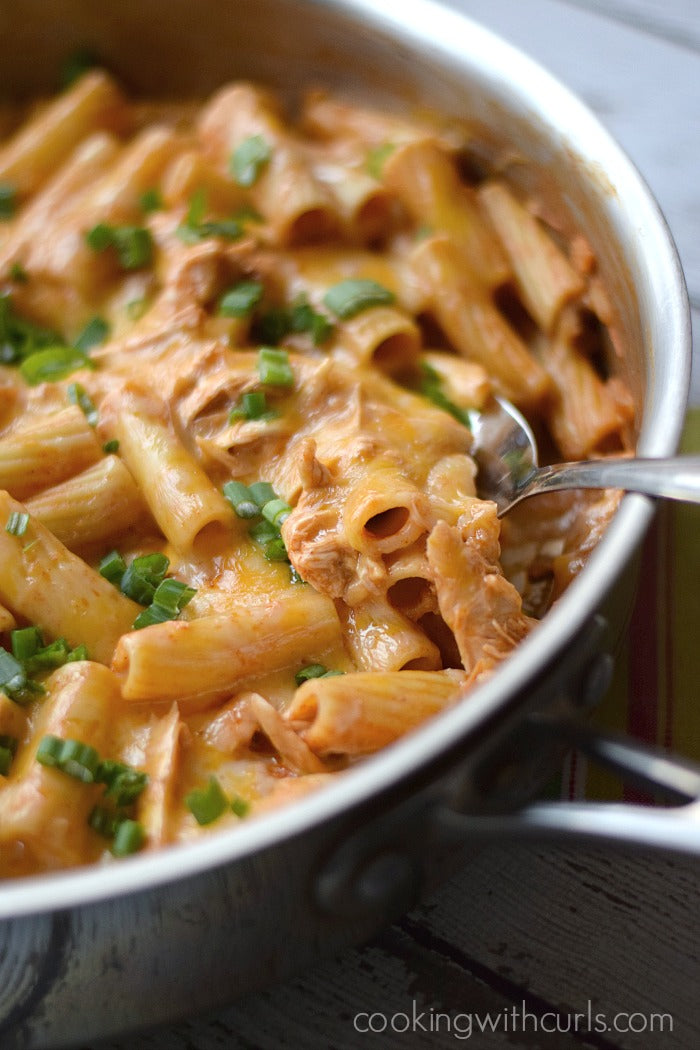 CHICKEN ENCHILADA PASTA