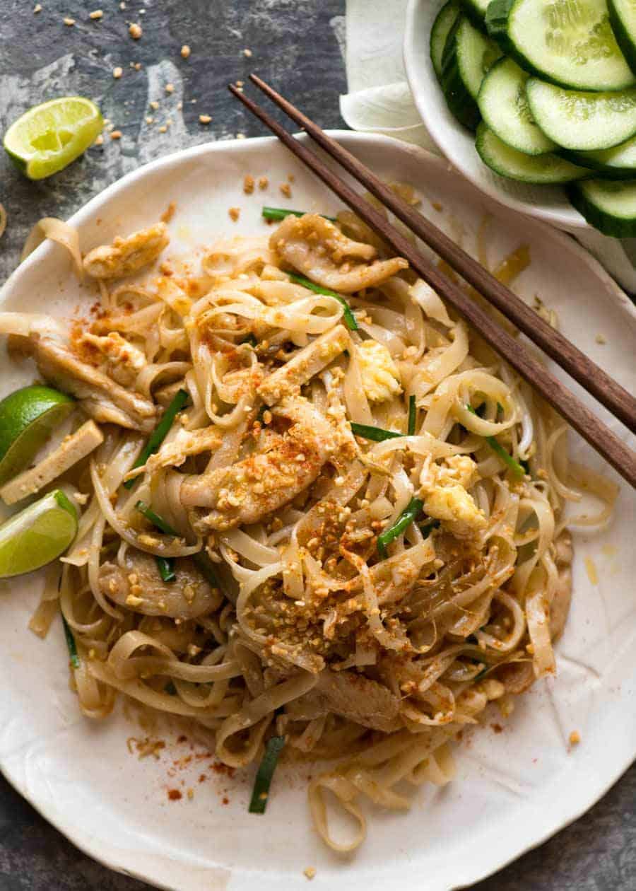Chicken Pad Thai ( Organic Pasture Raised)